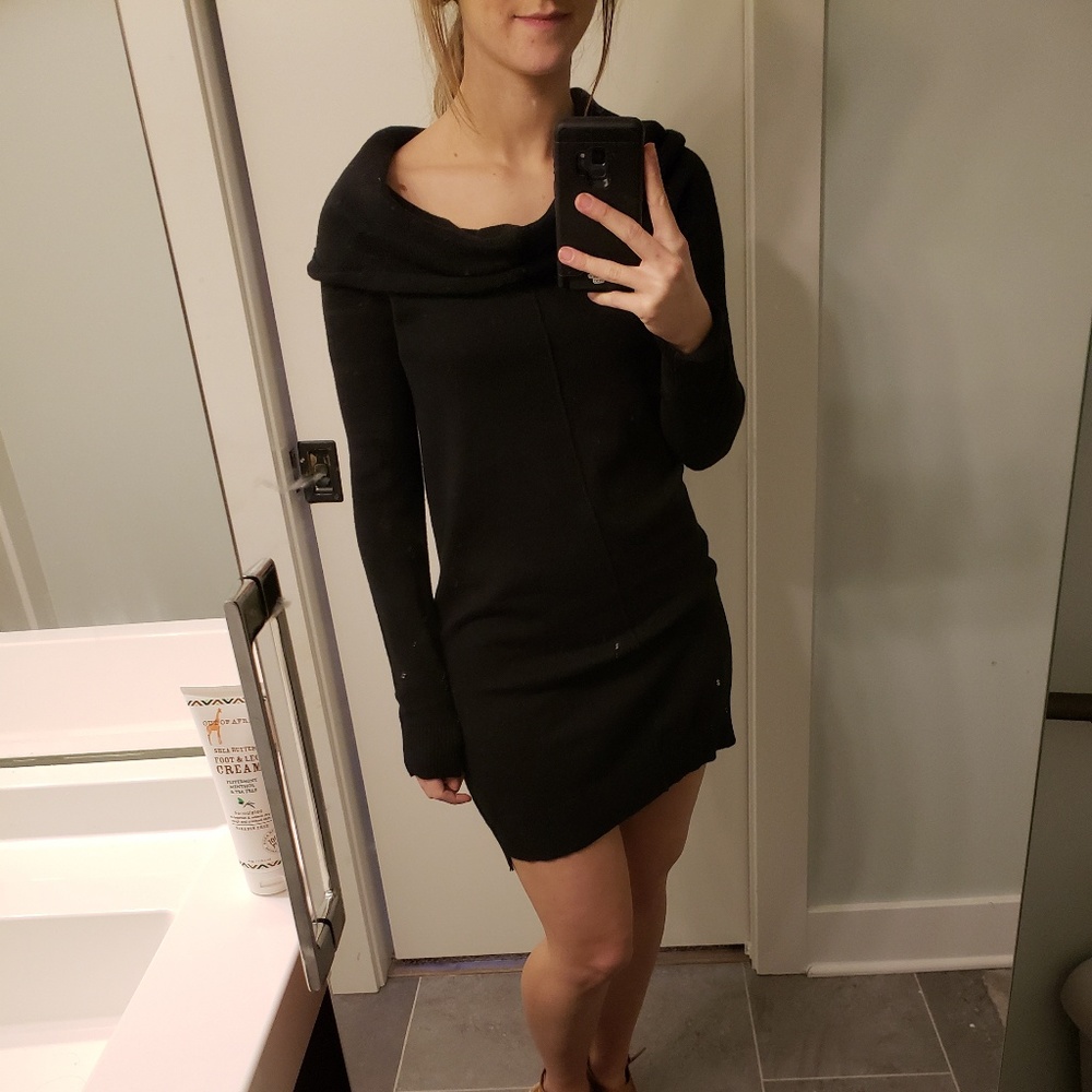 Black Sweater Dress